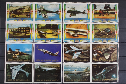 Umm al-Qaiwain, Flugzeuge, MiNr. 1274-1289, postfrisch