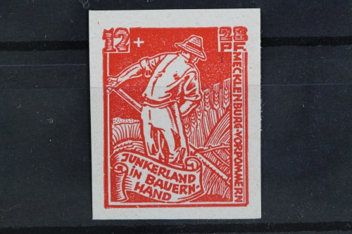 SBZ, MiNr. 25 a, ungezähnt, postfrisch, BPP Signatur