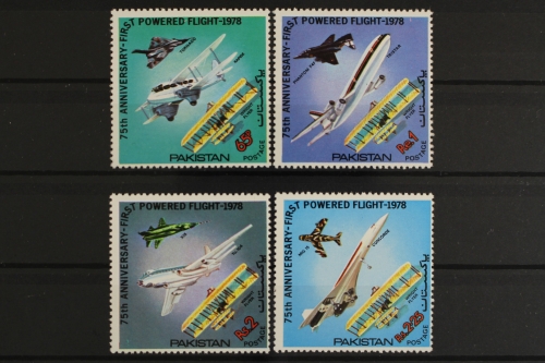 Pakistan, Flugzeuge, MiNr. 475-478, postfrisch
