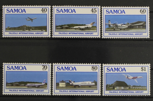 Samoa, Flugzeuge, MiNr. 635-640, postfrisch