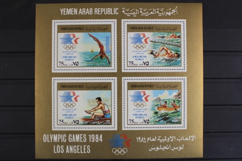 Jemen (Republik), Olympiade, MiNr. Block A 239, postfrisch