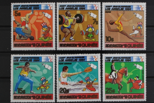 Guinea, Olympiade, MiNr. 927-932, postfrisch