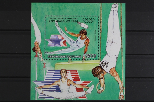 Tschad, Olympiade, MiNr. Block 178, postfrisch