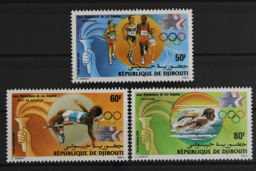 Dschibuti, Olympiade, MiNr. 409-411, postfrisch