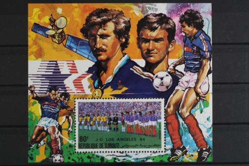 Dschibuti, Olympiade, MiNr. Block 107, postfrisch