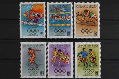 Libyen, Olympiade, MiNr. 1379-1384, postfrisch