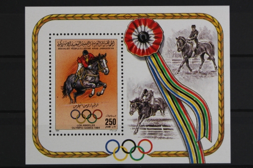 Libyen, Olympiade, MiNr. Block 84, postfrisch