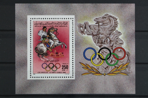Libyen, Olympiade, MiNr. Block 85, postfrisch