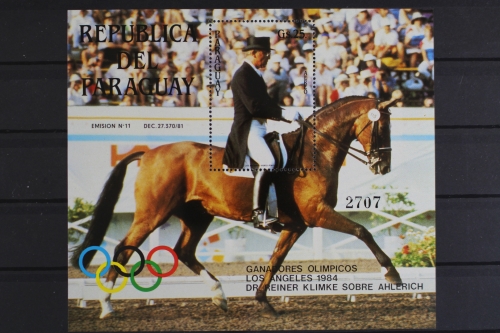 Paraguay, Olympiade, MiNr. Block 427, postfrisch