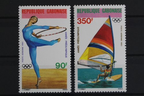 Gabun, Olympiade, MiNr. 848-849, postfrisch