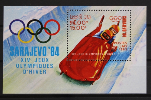 Laos, Olympiade, MiNr. Block 96, postfrisch
