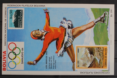 Bolivien, Olympiade, MiNr. Block 137, postfrisch