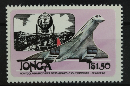Tonga, Flugzeuge, MiNr. 845, selbstklebend, postfrisch