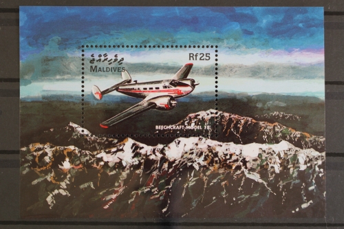 Malediven, Flugzeuge, MiNr. Block 412, postfrisch