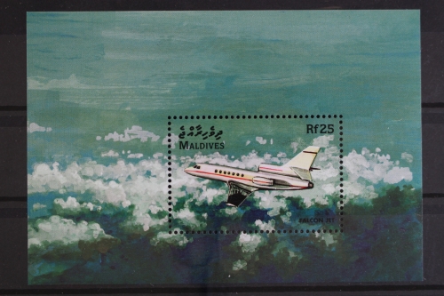 Malediven, Flugzeuge, MiNr. Block 411, postfrisch