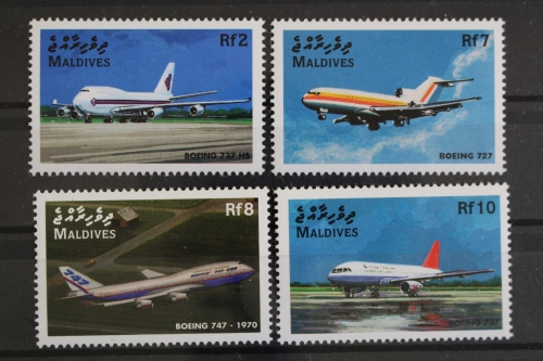 Malediven, Flugzeuge, MiNr. 3087-3090, postfrisch