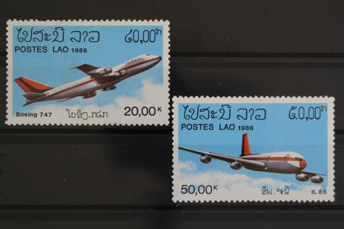 Laos, Flugzeuge, MiNr. 920-921, postfrisch