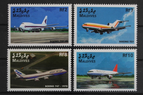 Malediven, Flugzeuge, MiNr. 3087-3090, postfrisch