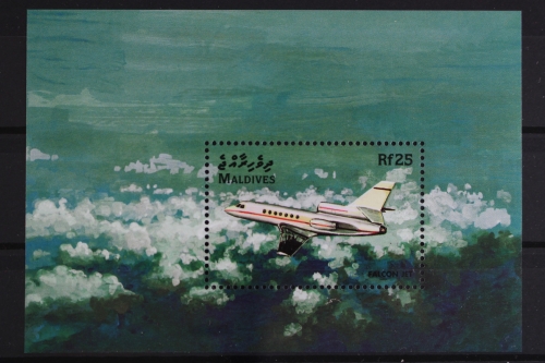 Malediven, Flugzeuge, MiNr. Block 411, postfrisch