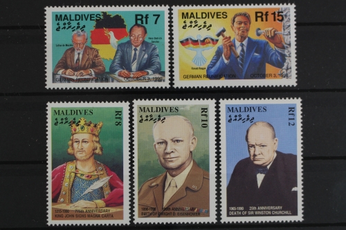 Malediven, MiNr. 1524-1528, postfrisch