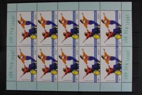 Deutschland, MiNr. 2166, Kleinbogen Behindertensport, postfrisch