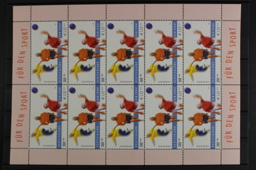 Deutschland, MiNr. 2168, Kleinbogen Seniorensport, postfrisch