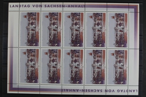 Deutschland, MiNr. 2184, Kleinbogen Sachsen-Anhalt, postfrisch