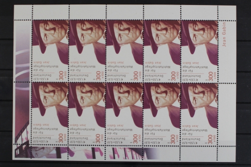 Deutschland (BRD), MiNr. 2222 A, Kleinbogen Gabin, postfrisch