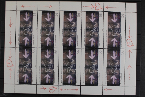 Deutschland (BRD), MiNr. 2235, Kleinbogen Toleranz, postfrisch