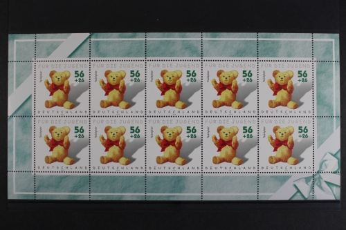 Deutschland (BRD), MiNr. 2263, Kleinbogen Spielzeug, postfrisch