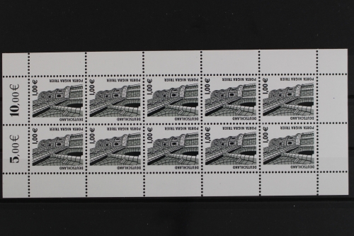 Deutschland, MiNr. 2301, Kleinbogen SWK 1,00 EUR, postfrisch