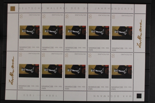 Deutschland (BRD), MiNr. 2315, Kleinbogen Malerei, postfrisch