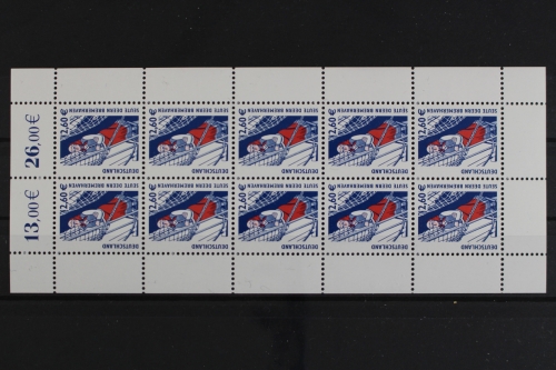 Deutschland, MiNr. 2322, Kleinbogen SWK 2,60 EUR, postfrisch