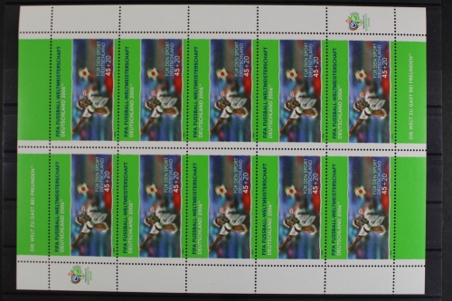 Deutschland, MiNr. 2324, Kleinbogen Fußball WM 2006, postfrisch