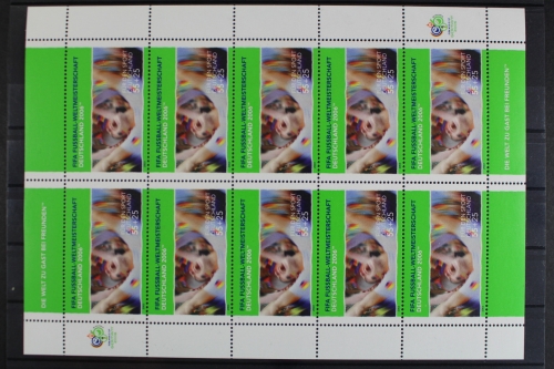 Deutschland, MiNr. 2325, Kleinbogen Fußball WM 2006, postfrisch