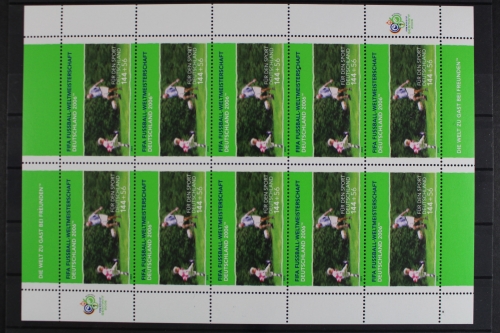 Deutschland, MiNr. 2328, Kleinbogen Fußball WM 2006, postfrisch