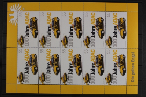 Deutschland (BRD), MiNr. 2340, Kleinbogen ADAC, postfrisch
