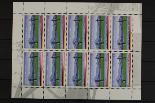 Deutschland, MiNr. 2345, Kleinbogen Salzachbrücke, postfrisch