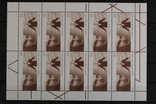 Deutschland (BRD), MiNr. 2390, Kleinbogen J. Schmidt, postfrisch