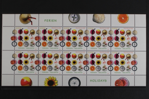 Deutschland, MiNr. 2397, Kleinbogen Europa 2004: Ferien, postfrisch