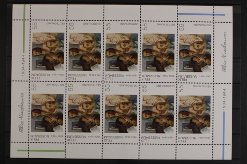 Deutschland, MiNr. 2432, Kleinbogen Deutsche Malerei, postfrisch