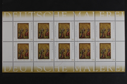 Deutschland, MiNr. 2437, Kleinbogen Deutsche Malerei, postfrisch