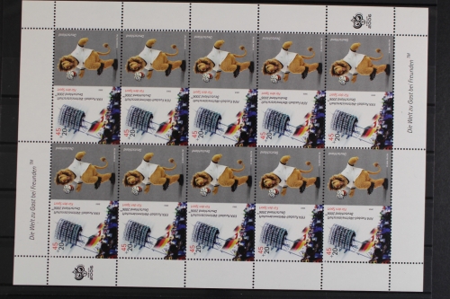 Deutschland, MiNr. 2439, Kleinbogen Fußball WM 2006, postfrisch
