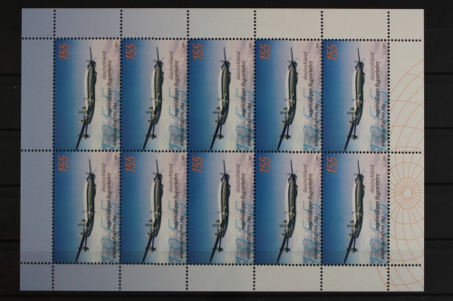 Deutschland (BRD), MiNr. 2450, Kleinbogen Lufthansa, postfrisch
