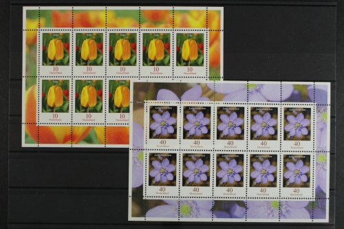 Deutschland, MiNr. 2484-2485, KB Tulpe & Leberblümchen, postfrisch
