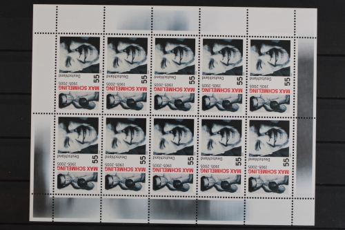 Deutschland (BRD), MiNr. 2489, Kleinbogen Schmeling, postfrisch