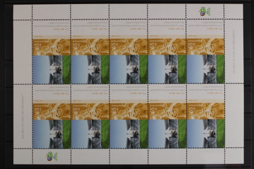 Deutschland (BRD), Fußball, MiNr. 2519, Kleinbogen, postfrisch