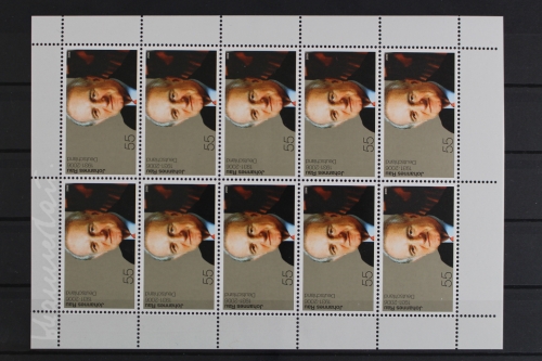 Deutschland (BRD), MiNr. 2528, Kleinbogen Rau, postfrisch