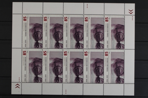 Deutschland (BRD), MiNr. 2538, Kleinbogen Bucerius, postfrisch