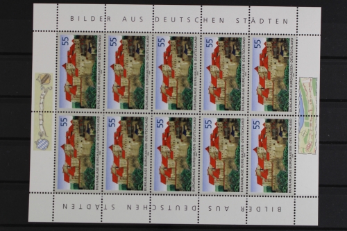 Deutschland, MiNr. 2548, Kleinbogen Deutsche Städte, postfrisch